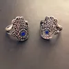 Knuckle ringen vrouwen nieuw komen retro zilveren hand van Fatima hamsa met boze oog voor bescherming ringen kerstcadeaus