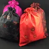 Embroidery Sequin Travel Silk Drawstring Shoe Bags Pouch Portable Foldable Satin Cloth Storage Bag Women Reusable Shoes Dust Covers Packaging 10pcs/lot