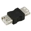Bonne qualité USB une femelle à un changeur de sexe féminin USB 2.0 adaptateur 200pcs / lot
