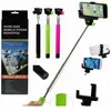 Selfie Sticks Bluetooth Selfie Monopod Bluetooth Selfie Monopods Selfie Stick Bluetooth Remote مصراع كليب Z07-5 لفون Samsung