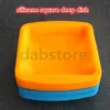 hot DHL silicone wax dish deep pan square shape 8"X8" friendly Non Stick Silicone Container Concentrate food grade silicone tray