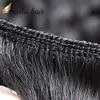 9A Wunderschöne Locken Brasilianischer Menschlicher Schuss 10-26 Zoll Schwarze Farbe Tiefe Welle Wellige Haarverlängerungen 3 Stück Dickes Haar BELLAHAIR