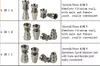 Universal Domeless Titanium Nail 4 IN 1 14.5mm & 18.8mm Dual Function GR2 Grade 2 Hookah Water Pipes Bong Ash Dab Rigs