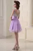 2019 In stock Chiffon Short Prom Homecoming Dresses Sexy Spaghetti Backless Sequins Party Dress A Line Knee Length Graduation Dres9133311