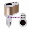 Universal Cigarette Lighter Dual USB 3.1A Car Charger Power Socket Traver Adapter for iphone 7 Samsung S7 HTC M9 Blackberry