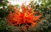 Made in China Garden Art Decorations Red Yelloe Color Lamps Beautiful Murano Blown Glass Sculpture