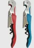 Abridor de garrafas de aço inoxidável cavalo marinho vinho saca-rolhas ferramenta multifuncional cores misturadas gota custom6651917