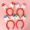 Jul Head Hoop Clasp Hårband Huvudband Julhantverk Head Hoop Party Decoration Gratis frakt CH01004