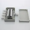 IP65 Waterdichte kabelbedrading aansluitdoos 1 in 4 OUT 158 * 90 * 60 mm met UK2.5B DIN Rail Terminal Blocks