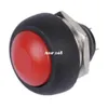 100% brandnew 30pcs preto vermelho verde amarelo branco azul12mm interruptor de botão de pressão momentânea impermeável de vendas