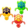 Ny Wind Up Swimming Funny Turtle Turtles Pool Animal Leksaker för Baby Kids Bath Time C204 Gratis frakt