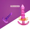 セックス製品バットプラグアナルプラグセックストイズ女性と男性肛門ビーズG-SPOTマッサージセックスツールエロティックなおもちゃ大人のゲームPY801 Q171124