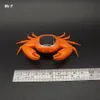 Gullig krabba Solar Power Toy Novelty Trick Game Julklapp Gadget Brain Teaser Game Solar Energy Leksaker