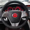 Рулевое колесо чехол для Mazda 6 zoom-zoom evolution натуральная кожа DIY ручной стежок стайлинга автомобилей анти-скольжения