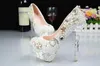 Romantisk Pearl Bridal Bröllopsklänning Skor Högklackat Rund Toe Crystal Pearl Rhinestone Bridesmaid Shoes Platform Evening Party Shoes