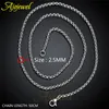 FG Length 45/50/55/60cm Curb Link Chain Mens Jewelry Stainless Steel Necklace