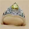 The new listing Noble Generous MN139 sz#6 7 8 9 White Cubic Zirconia and Morganite Cubic Zirconia Wholesale Copper Rhodium Plated Cute RING