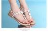 Bohême Style Plage Chaussures De Mariage Sandales Flatforms Chaussures Fleur Nuptiale Prom Sumber Plage Casual Chaussures