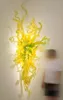 Nieuwheid verlichting Wall Art Lampen Mond geblazen glazen lichten Murano -stijl Glassbloem Palts Craft Fantastische artistieke residentiële LRW057