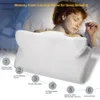 CPAP Pillow Contour Pillow för Anti Snore Memory Foam Contour Design Reduces Face Mask Tryckluft läcker CPAP-tillbehör