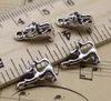 100st Mus Mus Animal Legering Charms Hängsmycke Retro Smycken Göra DIY Keychain Forntida silverhänge för armband Örhängen 13x9mm