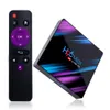 H96 MAX And​​roid 10 TV 4GB 64GB RK3318 2.4G 5GデュアルブランドWiFi BT4.0 4Kセットトップストリームメディアプレーヤー