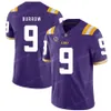 NUOVE maglie da calcio NCAA Ja'Marr Chase Joe Burrow Justin Jefferson Clyde Edwards Helaire Derrius Guice Beckham Jr. LSU Tigers Maglie personalizzate