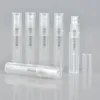 3ml Przezroczyste Mini Perfumy Butelki Pusty Plastikowy Butelka Perfumy Próbki Próbki Fiales 3 ml