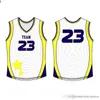 Mens 2020 Jersey Top costurados Logos Basketball Wear alta qualidade S-XXXL por atacado baratos bordado Logos