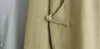 中国のヴィンテージの純粋な色シンプルなローブの男性の男性の快適な柔らかい綿のリネンクロスカラーコミック対話ステージコスチュームの創意工夫