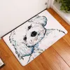 Hundebedruckte Teppiche Rutschfeste Boden Teppiche Home Wasseraufnahme Matten Schlafzimmer Badezimmer Wohnzimmer Zubehör Home Decor 16 Designs DSL-yw1995