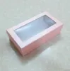 Paper Gift Boxes with Clear Window Packaging Box for Socks Wallet Carton Underwear Storage Boxes LX1338