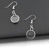 VILLWICE – boucles d'oreilles en graines de moutarde véritable, bijoux de foi aussi petit qu'une graine de moutarde, pendantes, bijoux de foi chrétienne, cadeau 237W