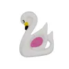 Silicone Swan Teether DIY Hängsmycke Baby Tand Tew Teethers BPA Free Animal Flamingo Tuggbara Toy Sensory Pärlor