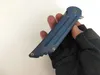 Ограниченная настройка версия KWAIBACK Тактический складной нож S35VN Blade Fashion Blue Titanium Ручка Открытый Кемпинг Выживание EDC Охота в чрезвычайных ситуациях