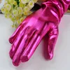 Fashion-Gloves Wedding Dress Bride Gloves Satin Cloth Etiquette Gloves for Women Girls Formal Opera Evening Party 6 Colors Random Mixed