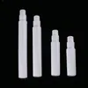 Vente en gros d'échantillons vides Bouteilles de pulvérisation 2ML 3 ml 4 ml 5 ml de flacons de flacon de parfum en plastique blanc de 5 ml 1000pcs / lot DHL gratuit