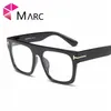 Occhiali quadrati MARC Montatura da uomo Oversize Occhiali da vista retrò Trend Occhiali da vista da donna Montatura trasparente oculos 95167