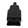 Diagnostic-tool OBD Male Female Plug OBD2 16Pin Connector OBD II Adaptor OBDII J1962 in stock