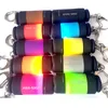 Mini-LED-Schlüsselanhänger-Taschenlampe, wiederaufladbare Taschenlampe, Super-Mini-Schlüsselanhänger-Taschenlampen, Beleuchtungswerkzeug für Heim- und Outdoor-Aktivitäten