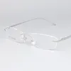 monture de lunettes sans cadre