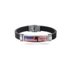 Trump 2020 Bracelet Donald Keep America Great Encore une fois Bracelets Mode silicone en acier inoxydable Wristband Trump Bandeaux Femmes Hommes Cadeaux