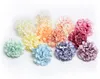 Hot 4.5CM hydrangea handmade artificial flower head wedding party home decoration DIY wreath gift scrapbook craft flower head in bulk GB636