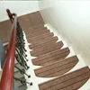 Teppiche moderne Streifen Treppenmattenkleber Teppichstreppenstufen Nicht-Schlupftreppe Teppichabdeckungsschutz 15pcs1