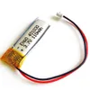401030 3.7v 110mAh Lithium Polymer LiPo Rechargeable Battery JST 1.25mm 2pin plug power For Mp3 bluetooth Recorder headphone headset pen