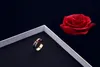 Nouvelle mode pop zircon romain incrusté féminin anneau de mode Classic Couple Couple de luxe Trend Rose Gold Valentin Jewelry Gift5063954