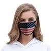 American Flag Face Masks 2020 Trump Election Election Stampa Maschera per polvere universale per giocattolo rave a LED per adulti