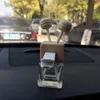 Con clip legno da 8 ml di auto appeso profumo retrovisore ornament cubo profumo deodorante aria bottiglia per oli essenziali fragrance9396557