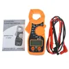 Portable Digital Multimeter LCD Clamp AC DC Voltage Current AMP OHM Tester