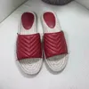 Çift metal Plaj Dokuma Ayakkabı 4 Renk Boyut 36-41 ile 2020 Yeni ürünler Kadınlar Deri Espadrille Sandal Terlik Düz Platformu Ayakkabı